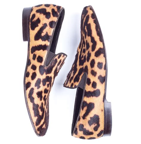 ysl mens leopard print loafers|ysl loafers sale.